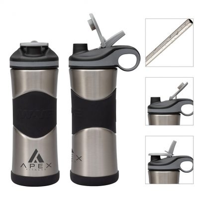 Wave My Wave 20oz. Double Wall Stainless Steel Water Bottle w/ Copper Lining