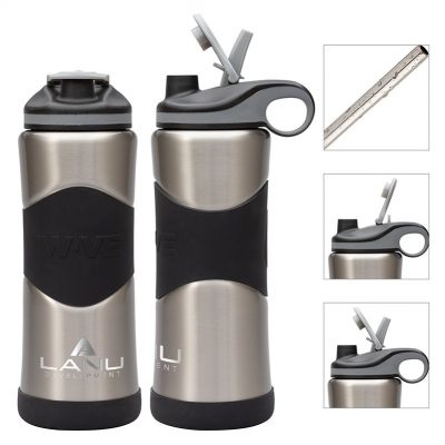 Wave Big Sur 34oz. Double Wall Stainless Steel Water Bottle w/ Copper Lining