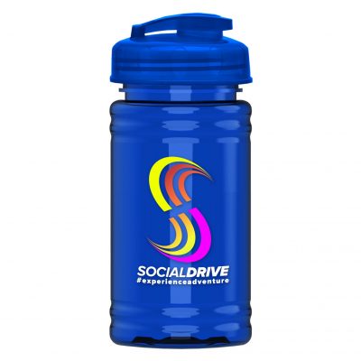 UpCycle - Mini 16 oz. rPet Sports Bottle with USA Flip Lid - Digital