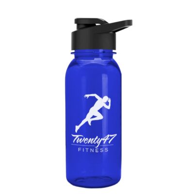 The Cadet 18 oz. Sports Bottle with Drink Through lid