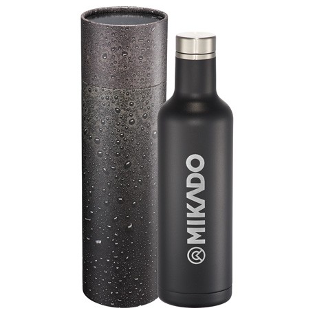 Pinto Copper Vac Bottle 25 Oz. With Cylindrical Box