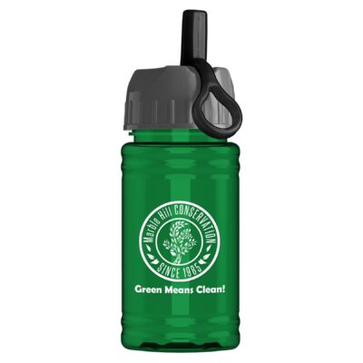 16 Oz. Upcycle Mini Rpet Sports Bottle w/Ring Straw Lid