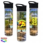 16 Oz. Full Color Wrap Insulated Bottle w/Pop-Up Sip Lid