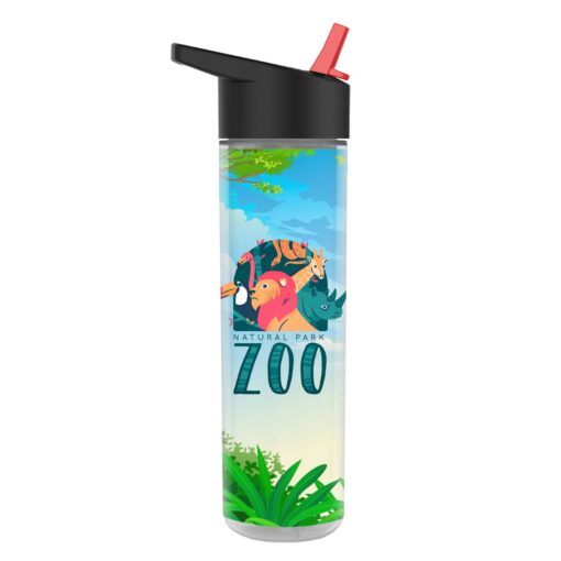 16 Oz. Full Color Wrap Insulated Bottle w/Flip Straw Lid-1