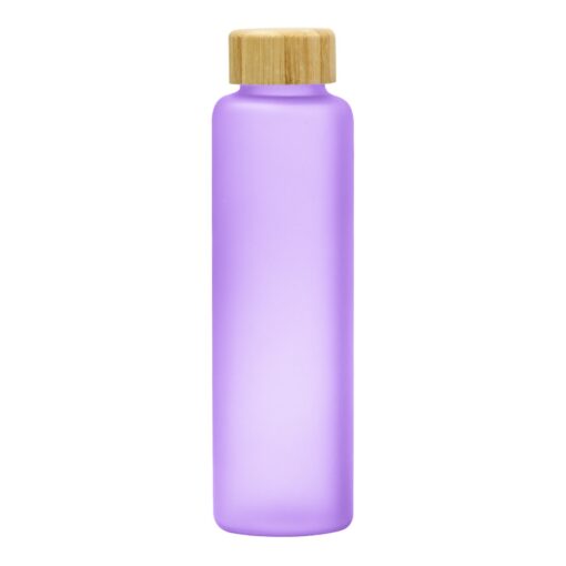 20 Oz. Belle Glass Bottle With Bamboo Lid-5