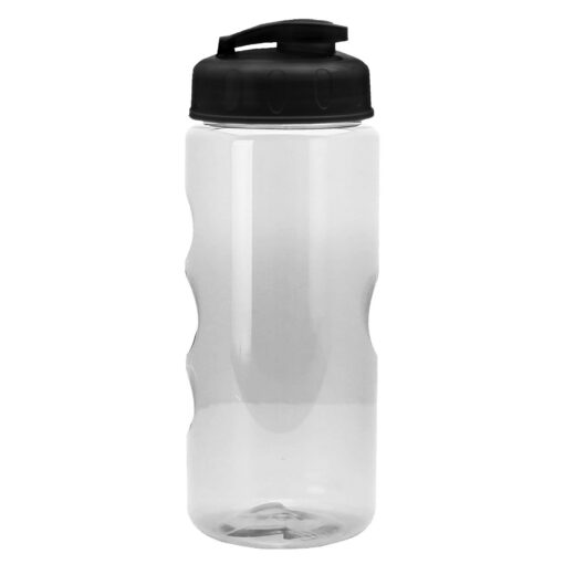 22 Oz. Mini Mountain Transparent Bottle w/Flip Lid-2