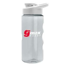 22 Oz. Transparent Mini Mountain Sports Bottle w/Drink Thru Lid-7
