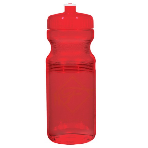 24 Oz. ECO Translucent Bike Bottle with Lid. Made in USA-8