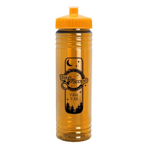 24 Oz. Slim Fit Sports Water Bottle w/Push-Pull Lid-9