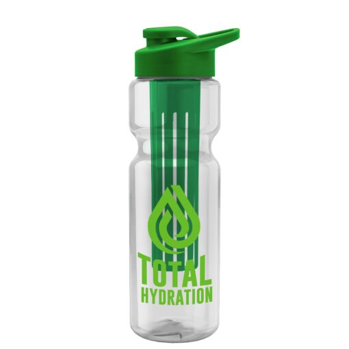 28 Oz. Champion Transparent Sports Bottle w/Drink Thru Lid & Large Infuser-8