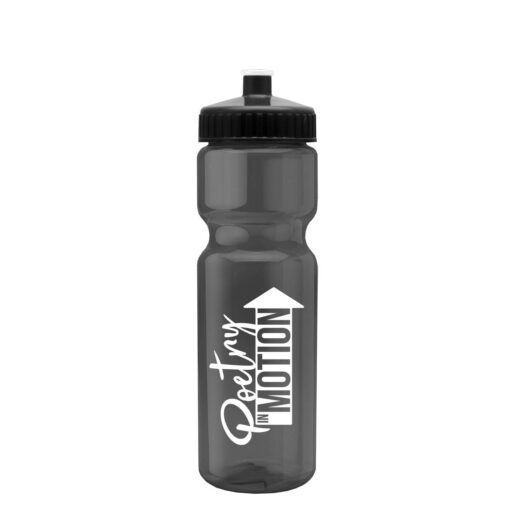 28 Oz. Champion Transparent Sports Bottle w/Push Pull Lid-5