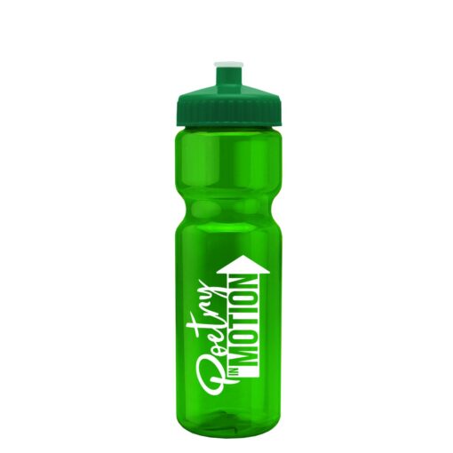 28 Oz. Champion Transparent Sports Bottle w/Push Pull Lid-8
