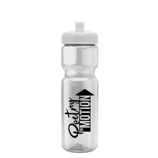 28 Oz. Champion Transparent Sports Bottle w/Push Pull Lid-10