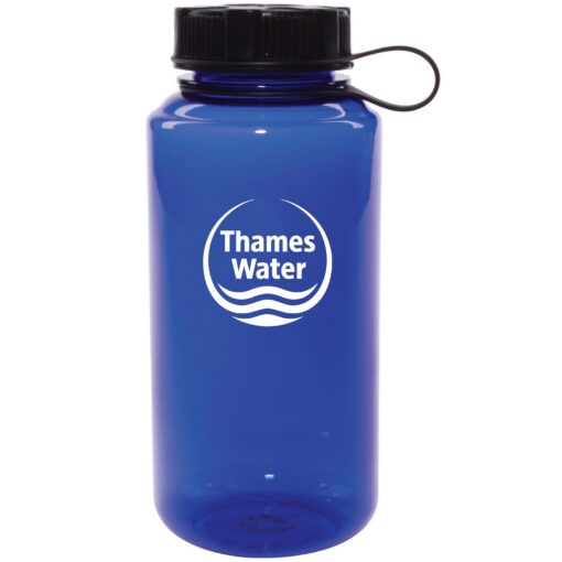 32 Oz. Hilltop Water Bottle with Tethered Top-6