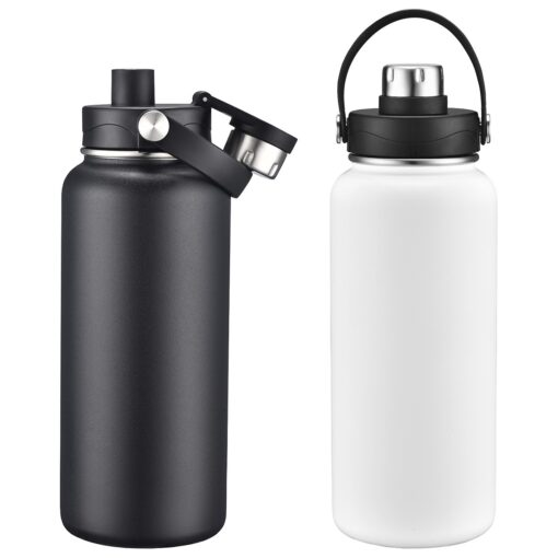 Bresso 34 Oz. Vacuum Insulated Bottle with Twist Top Spout-2