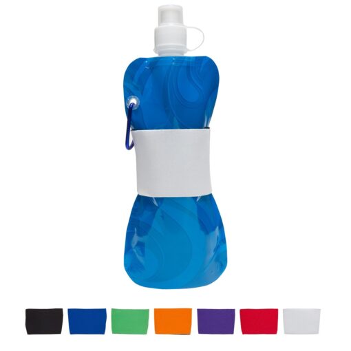 Comfort Grip Flex 16 oz Water Bottle with Neoprene Waist Sleeve-8