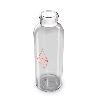 Crystal Clear 1000 Ml / 34 Oz Borosilicate Glass Bottle-1