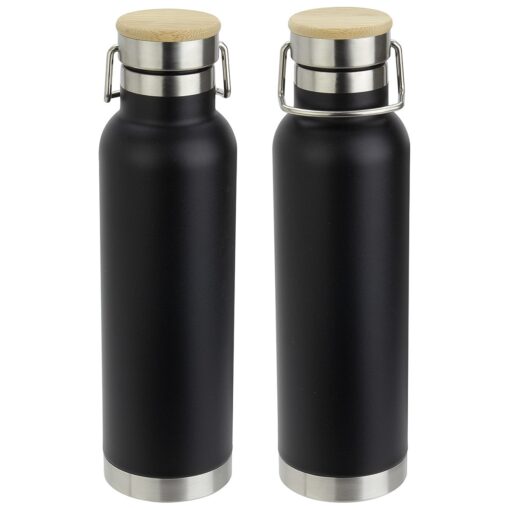 Cusano 22 oz Vacuum Insulated Stainless Steel Bottle with Bamboo Cap-4