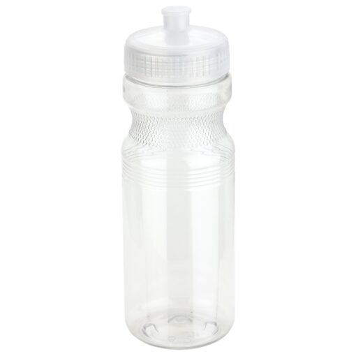 Cycler 24 oz PET Eco-Polyclear™ Bottle with Push-Pull Lid-6