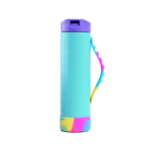 Elemental 20oz. Iconic Pop Fidget Bottle w/ Drinking Spout and Straw - Stress Relief Bottle-6