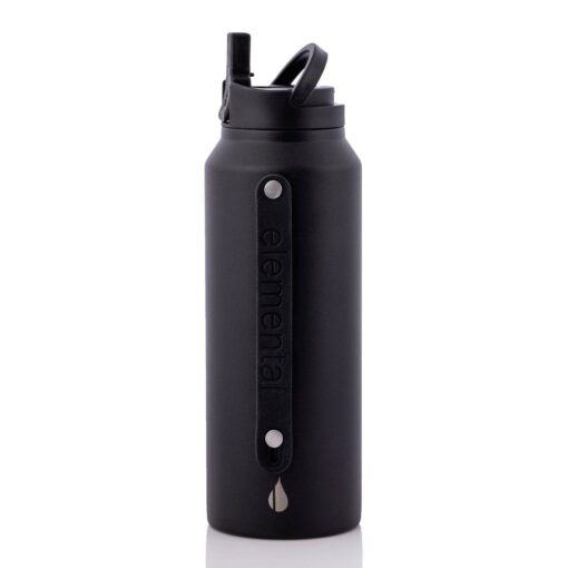 Elemental® 32oz. Sport Insulated Stainless Steel Water Bottle w/ Drinking Spout and Straw-5