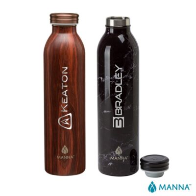 Manna 20 oz. Retro Stainless Steel Water Bottle-1