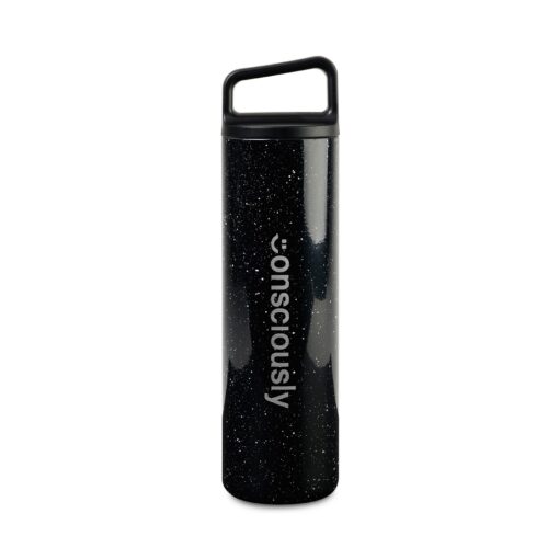 MiiR® Vacuum Insulated Wide Mouth Bottle - 20 Oz. - Black Speckle-1