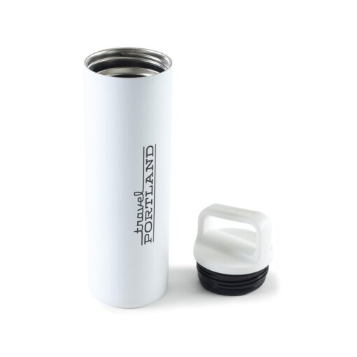MiiR® Vacuum Insulated Wide Mouth Bottle - 20 Oz. - White Powder-5