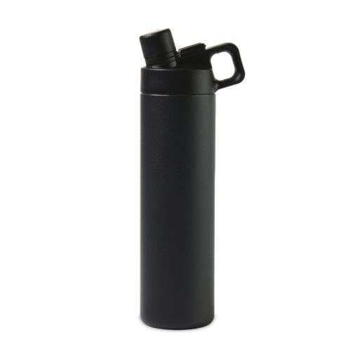 MiiR® Vacuum Insulated Wide Mouth Hatchback Chug Lid Bottle - 20 Oz. - Black Powder-2