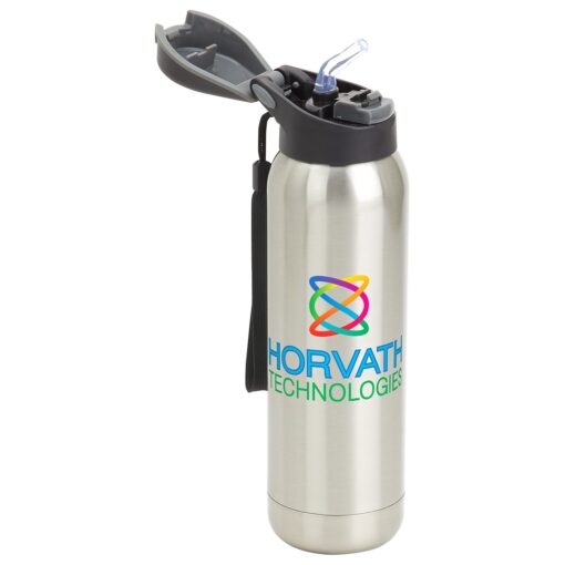 Stratford 17 oz Pop-Top Vacuum Insulated Stainless Steel Bottle-1