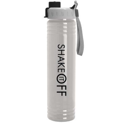 The Adventure - 32 Oz. Transparent Bottle With Quick Snap Lid Made With Tritan Renew-1