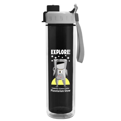 The Chiller 16 Oz. Double Wall Insulated Bottle w/Quick Snap Lid (Digital)-3