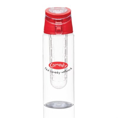 The Guru Water Bottle w/Infuser - Red-1