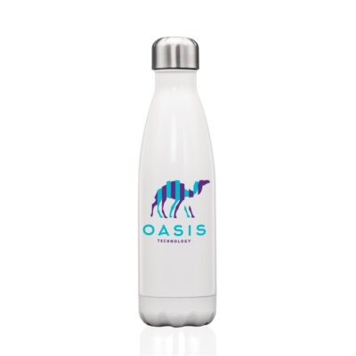 The Pin Double Wall Vacuum Bottle - 16oz White-1