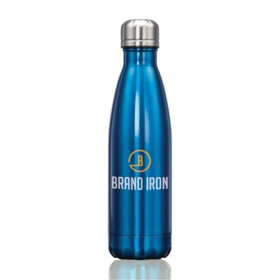 The Single Pin Water Bottle - Blue-1