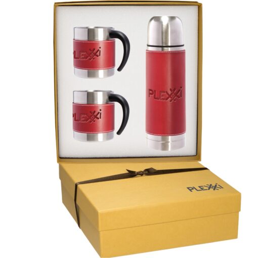 Tuscany™ Thermal Bottle & Coffee Cups Gift Set-9