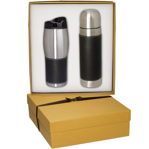 Tuscany™ Thermal Bottle & Tumbler Gift Set-2