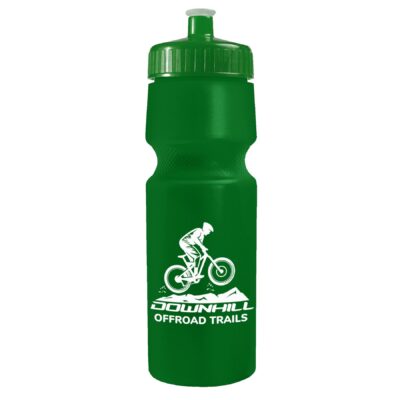 The Venture - 24 oz. Circular Bike Bottle with Push pull lid-1