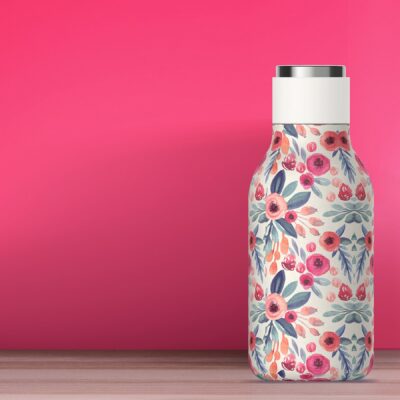 16 Oz. Asobu® Urban Vacuum Insulated Pattern Designed Bottle-1