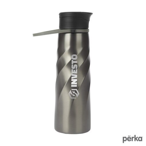 Perka Tristan 34 oz./1L Single Wall Stainless Steel Sport Bottle-2