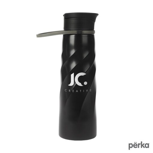 Perka Tristan 34 oz./1L Single Wall Stainless Steel Sport Bottle-3