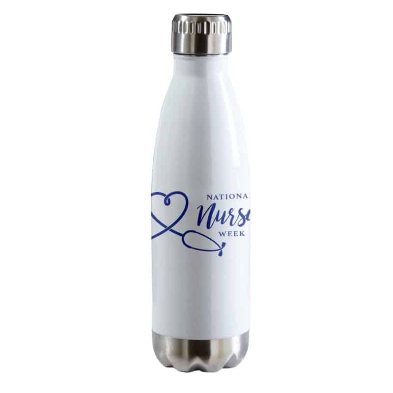 16 oz Double Wall Stainless Steel Vacuum Bottle - 8