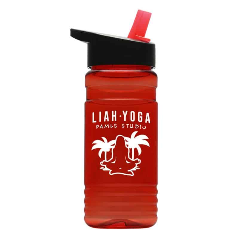 20 Oz. Upcycle Rpet Bottle w/Flip Straw Lid - 2