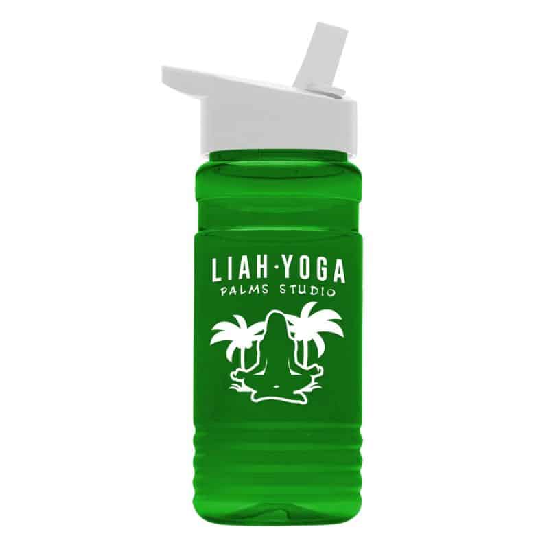 20 Oz. Upcycle Rpet Bottle w/Flip Straw Lid - 8