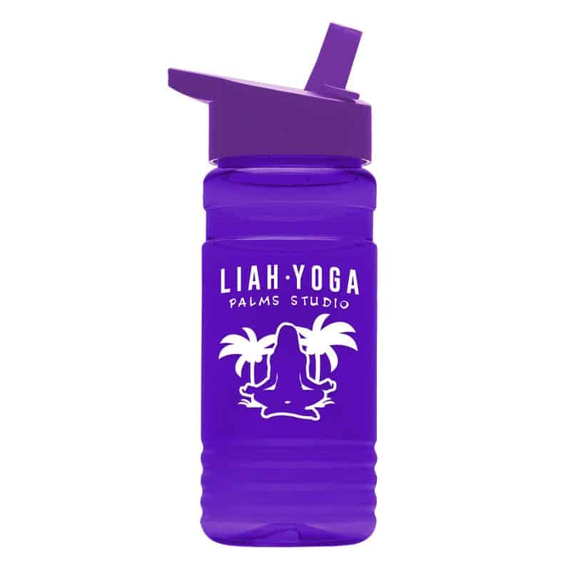 20 Oz. Upcycle Rpet Bottle w/Flip Straw Lid - 9