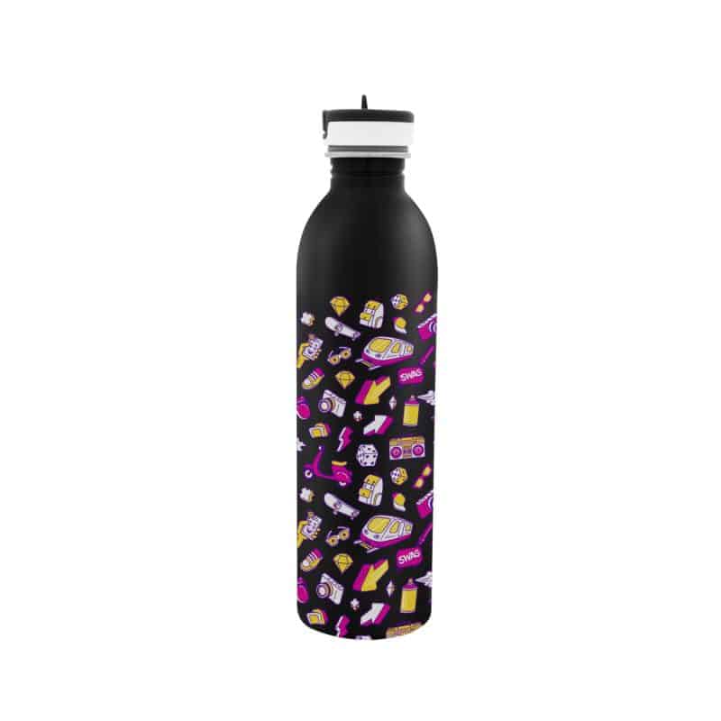 24 Oz. Full Color Stainless Steel Newcastle Bottle - 2