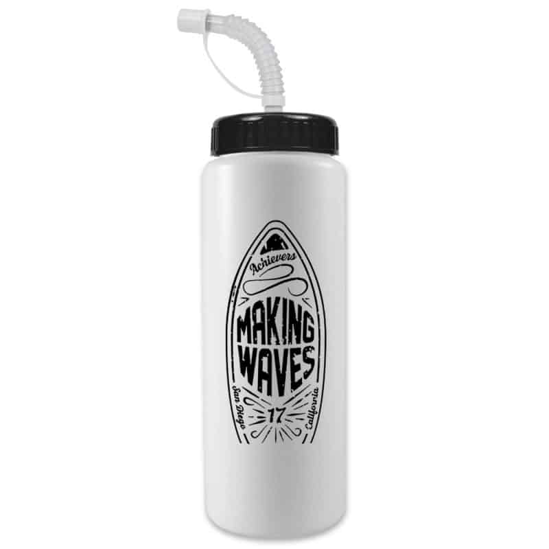 32 Oz. The Sports Quart Bottle (Straw Lid) - 2