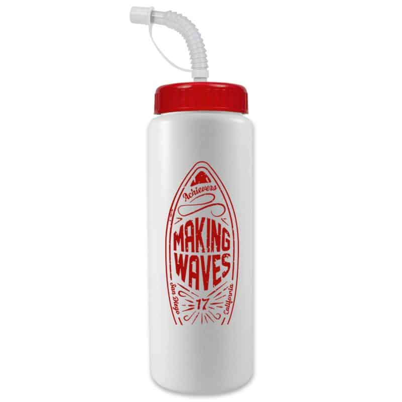 32 Oz. The Sports Quart Bottle (Straw Lid) - 6