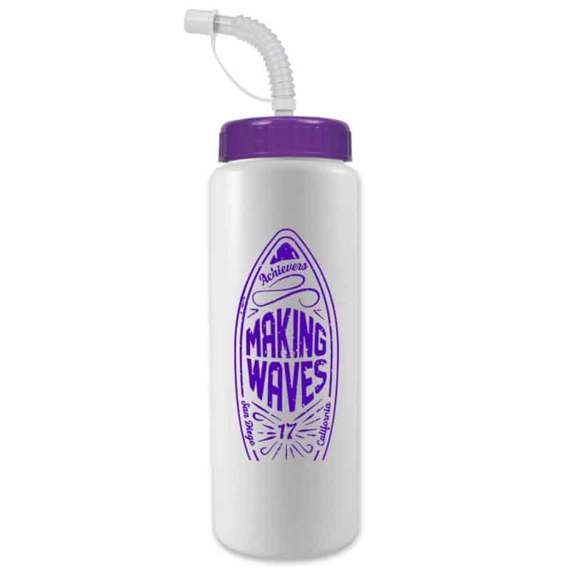 32 Oz. The Sports Quart Bottle (Straw Lid) - 8