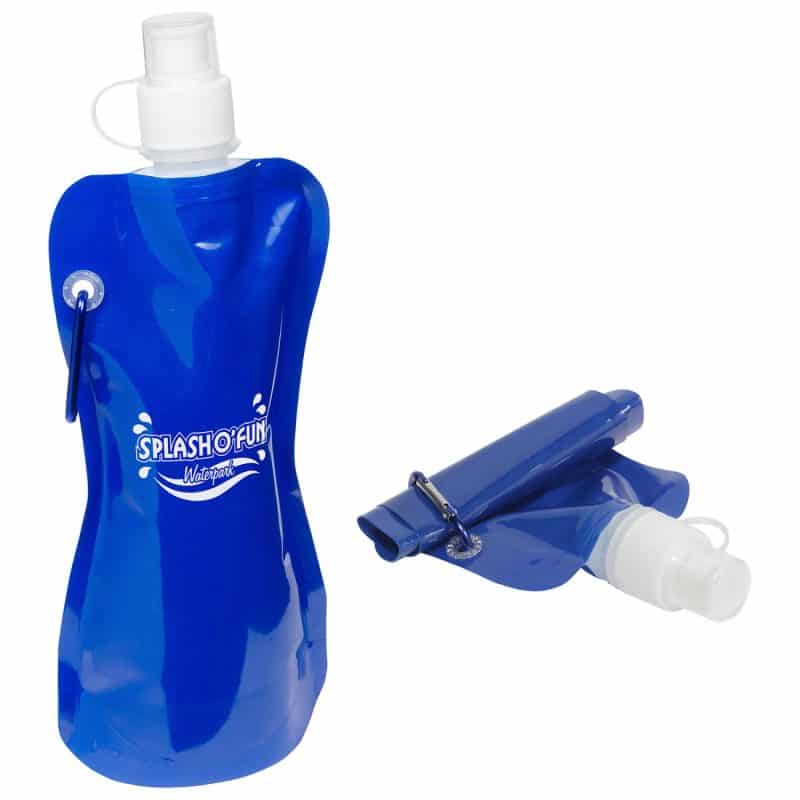 Flex Foldable 16 oz Water Bottle with Carabiner - 4